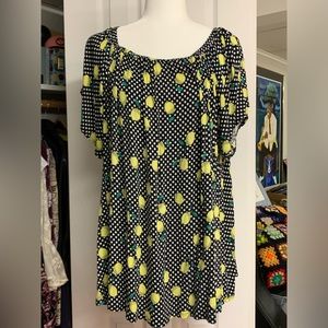Lemon Top Plus Size